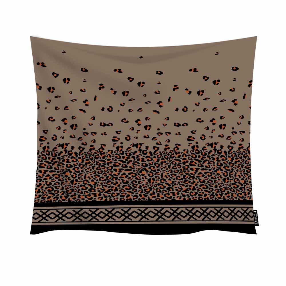 Premium Leopard Print Tapestry Wall Hanging - 80x60 Inch Animal Skin Texture Decor for Bedroom, Living Room & Dorm - Boho Chic Home Decor, Perfect for Wall Art, Photo Backdrops & Cozy Spaces