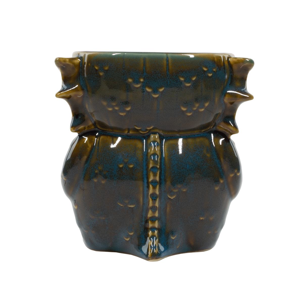 Innsmouth Creep Designer Series Tiki Mug - Abyss Blue Ceramic Cup | Handcrafted Horror-Themed Drinkware for Halloween Parties, Themed Bars & Collector Displays