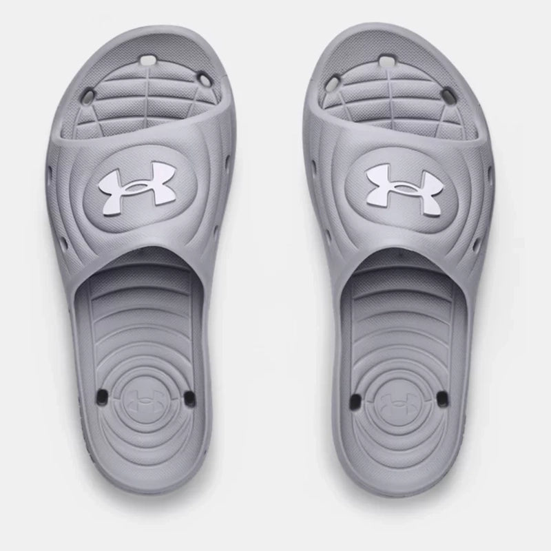 Under Armour Locker IV Slide Men's Comfortable Athletic Sandals - Perfect for Gym, Pool, and Casual Wear