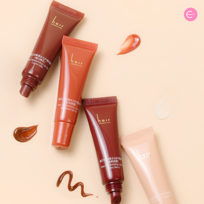 Heir Hydrating Glossy Lip Gel - Long Lasting Moisturizing Lip Gloss with Vitamin E | Perfect for Daily Wear, Date Night & Special Occasions
