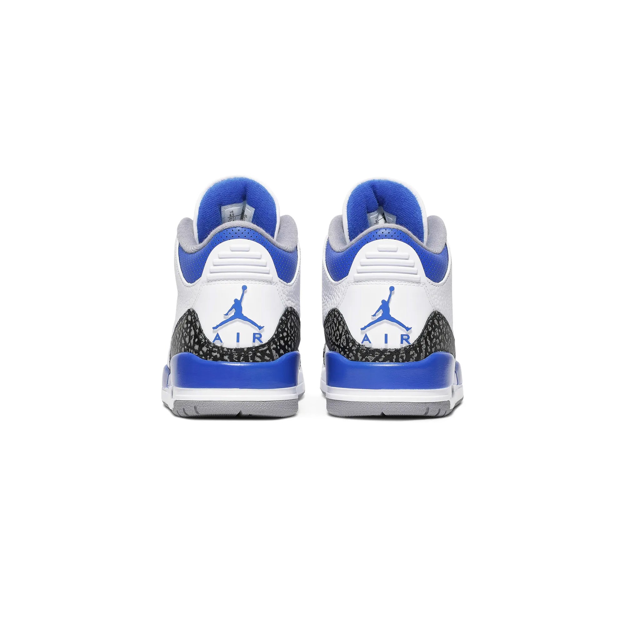 Air Jordan 3 'Racer Blue' Retro Sneakers (2021 Release) - Men's Basketball Shoes for Casual Wear & Street Style