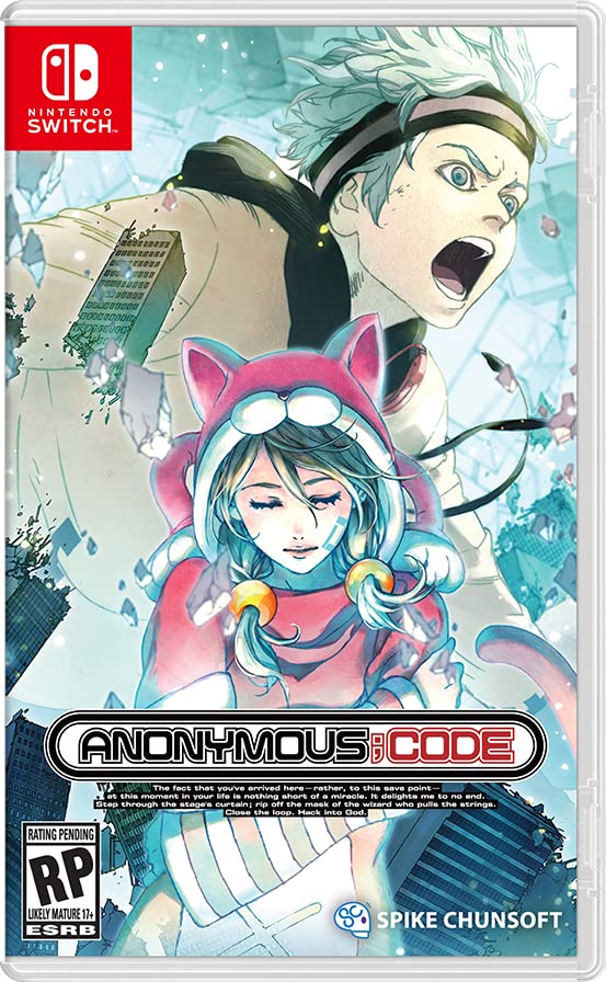 ANONYMOUS;CODE SteelBook Launch Edition for Nintendo Switch - Limited Collector's Edition Game with Exclusive Steel Case | Perfect for Switch Gamers & Anime Fans