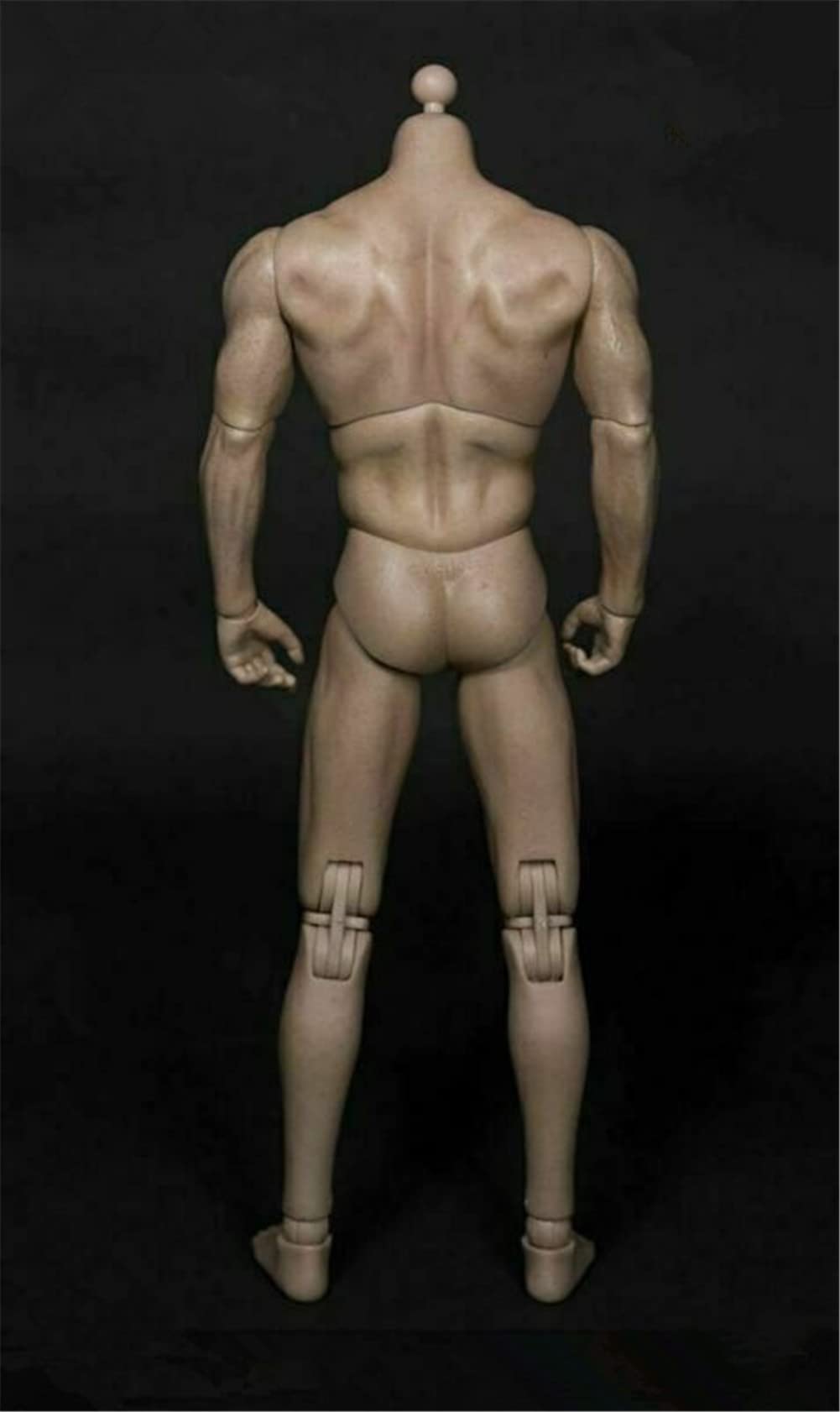 1/6 Scale 12-inch Flexible Male Action Figure Body - Wide Shoulder Articulated Doll for Collectors | Perfect for Customizing, Photography & Display
