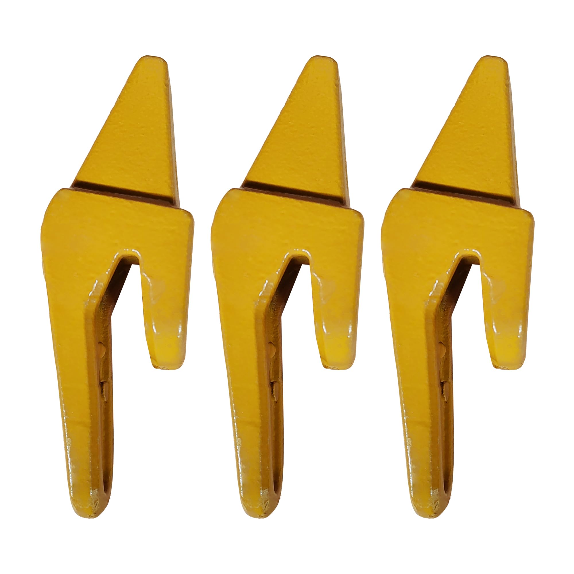 BDI Wear Parts 230X156 Teeth Adapter - 3PK Mini Excavator Weld-On Shanks for X156L X156S X156T X156WT Style Bucket Teeth - Heavy Duty Replacement for Digging, Trenching & Construction Work
