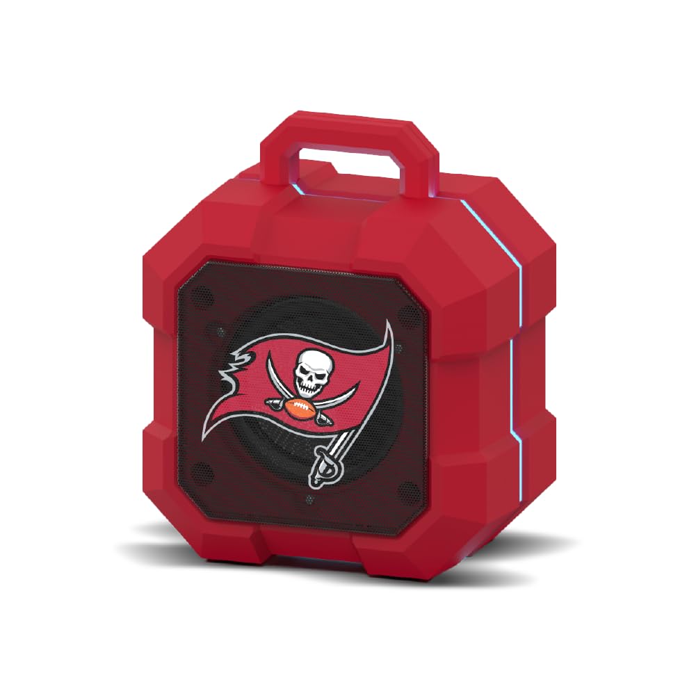 SOAR NHL ShockBox Portable LED Wireless Bluetooth Speaker - Waterproof Outdoor Speaker for Pool, Beach, Party & Camping