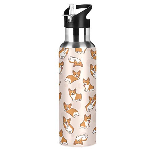 Cartoon Corgis Pattern