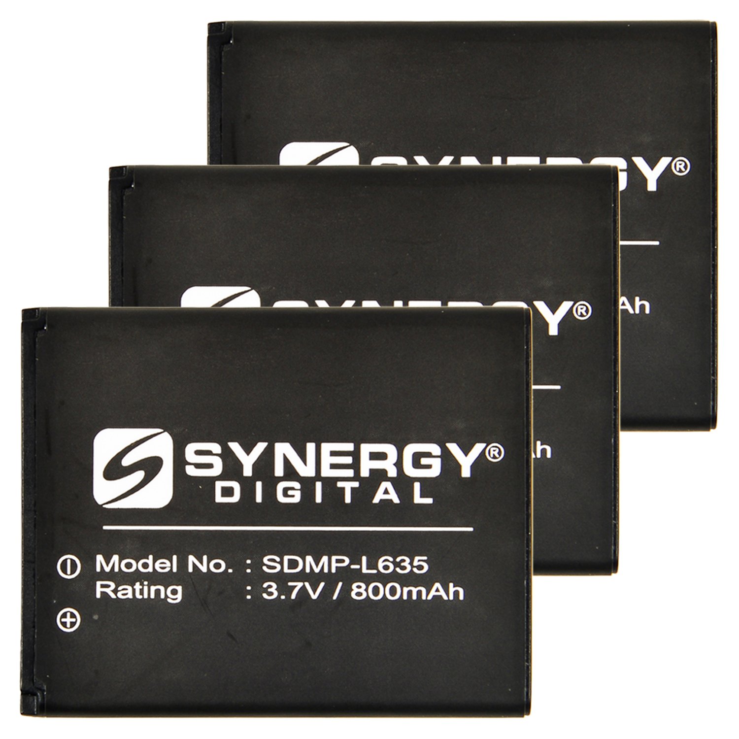 Synergy Digital Replacement Tablet Batteries - 3-Pack Li-Ion 800mAh 3.7V for Alcatel 2017B Tablet & OT-880 Model | Perfect for Home, Office & Travel Use | Long-Lasting Power Supply
