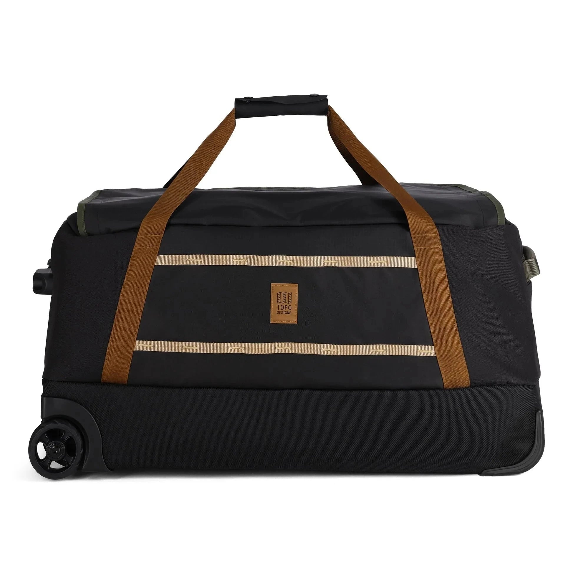 Topo Designs Mountain Duffel Roller 90L - Large Travel Duffel Bag with Wheels for Outdoor Adventures, Camping & Air Travel | Durable Waterproof Luggage for Hiking Trips & Gear Storage