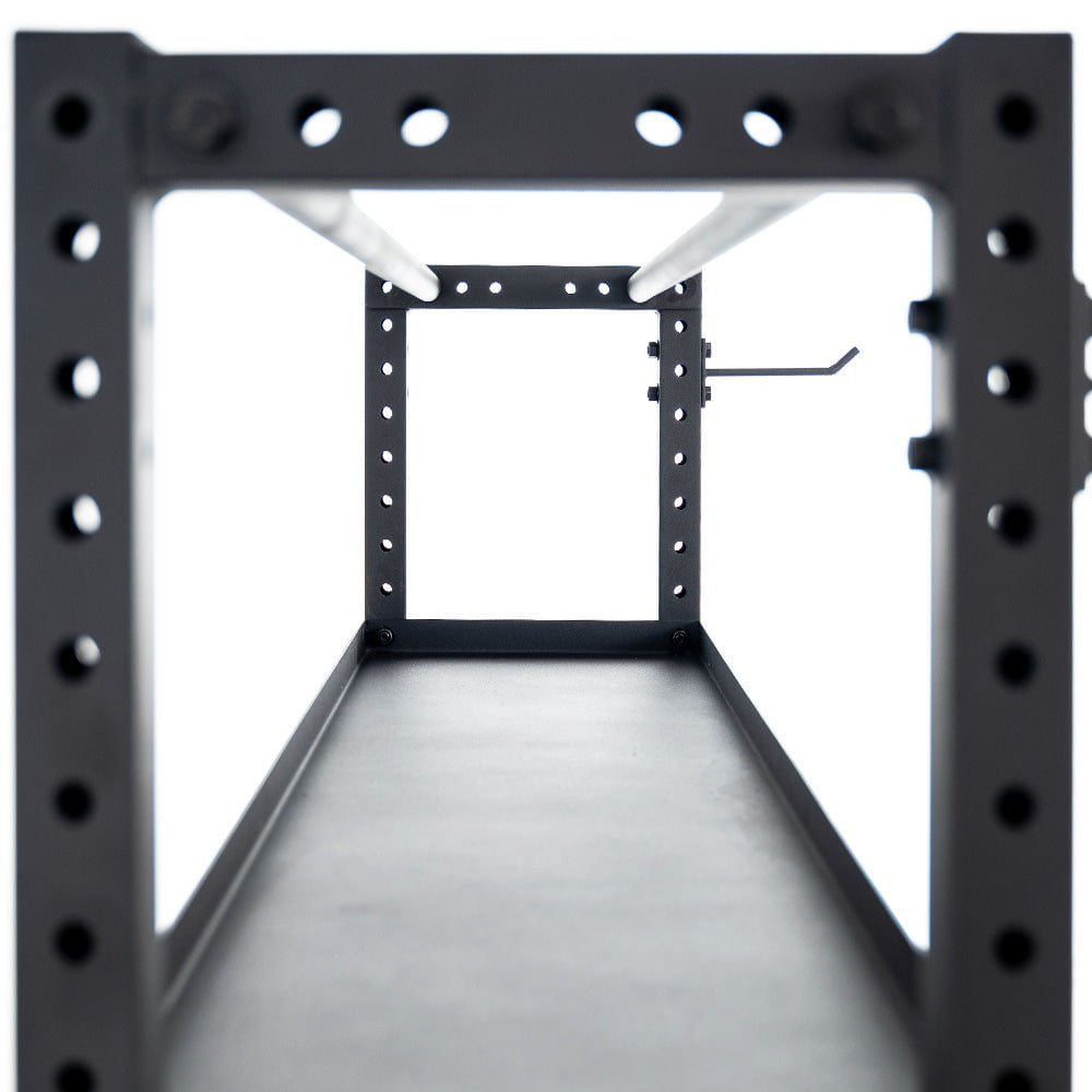 Force USA Heavy Duty Functional Storage Rack for Home Gym Equipment - Perfect for Dumbbells, Kettlebells & Weight Plates Organization