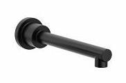 Moen Align 10-Inch Matte Black Tub Spout TF195827BL - Perfect for Bathroom Faucet Replacement & Modern Shower Upgrades