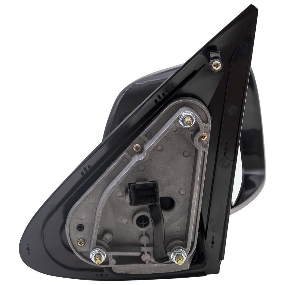 Brock Replacement Power Heated Side View Mirrors for 2007-2012 Hyundai Santa Fe SUV - Driver & Passenger Side (87610-0W000, 87620-0W000) - Perfect for Winter Driving & Enhanced Visibility
