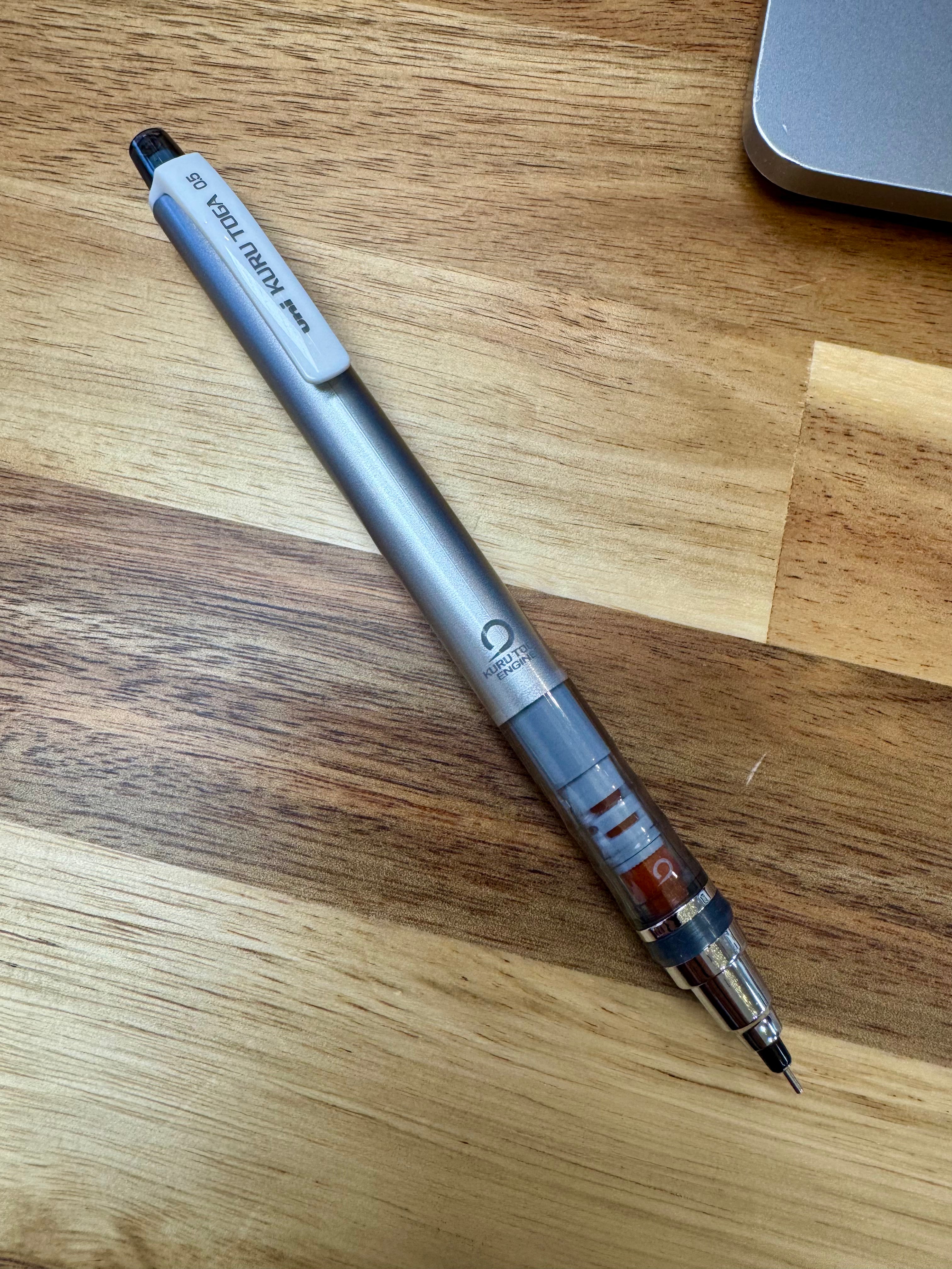 Kuru Toga 0.5mm Mechanical Pencil - Auto-Rotating Lead for Smooth Writing - Perfect for Note Taking, Drawing & Engineering Drafting