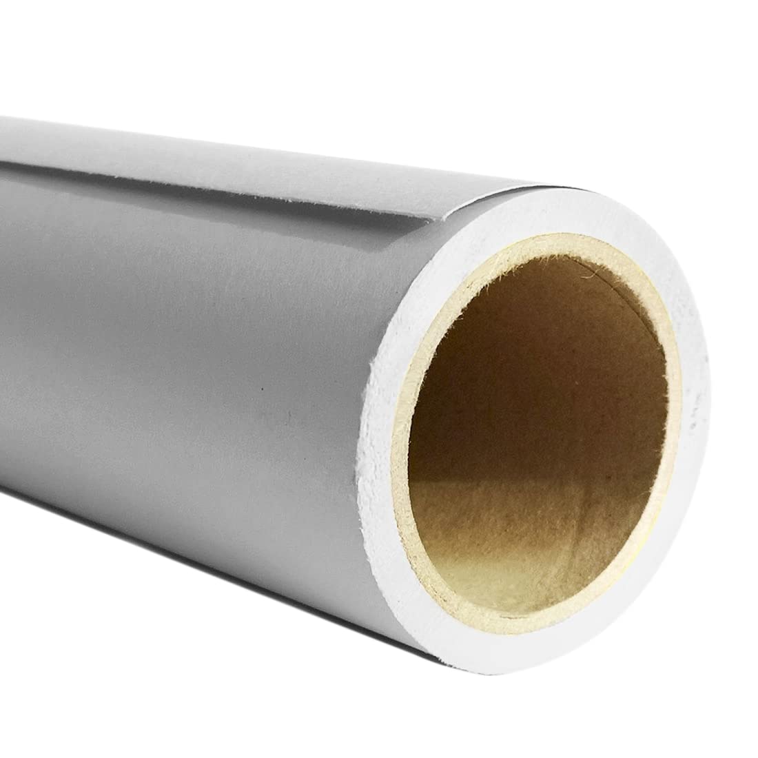Professional Seamless Photography Backdrop Paper Roll - 53”x16' Grey Photo Background for Studio, Portrait & Product Photography - Perfect for Indoor/Outdoor Shoots, YouTube Videos & Social Media Content