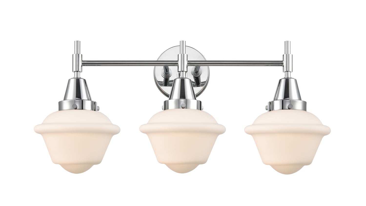 Innovations 447-3W-PC-G531-LED Chrome Finish Transitional LED Bathroom Vanity Light - Perfect for Modern Bathrooms, Powder Rooms & Spa-Like Home Decor