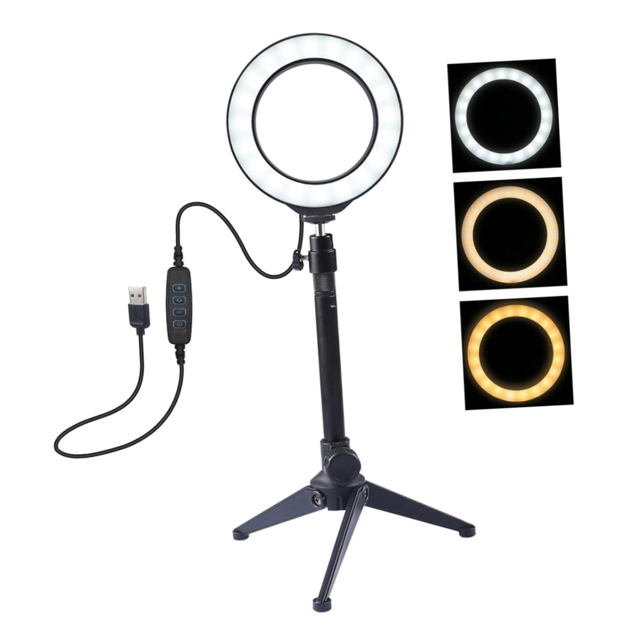Professional LED Ring Light with Tripod Stand - 10