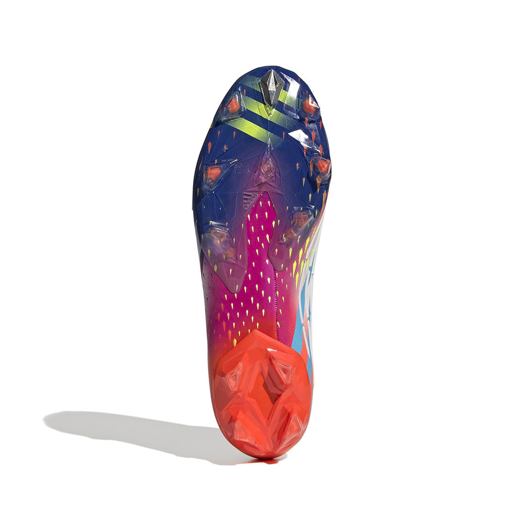 **adidas Men's Predator Edge+ Firm Ground Soccer Cleats (GW1040) - Lightweight Football Boots for Speed & Control, Perfect for Turf Matches & Training**