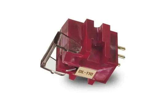 Denon DL110 High Output Moving Coil Phono Cartridge - Premium Vinyl Record Player Needle for Audiophiles & Turntables - Perfect for Home Audio Systems & Music Enthusiasts