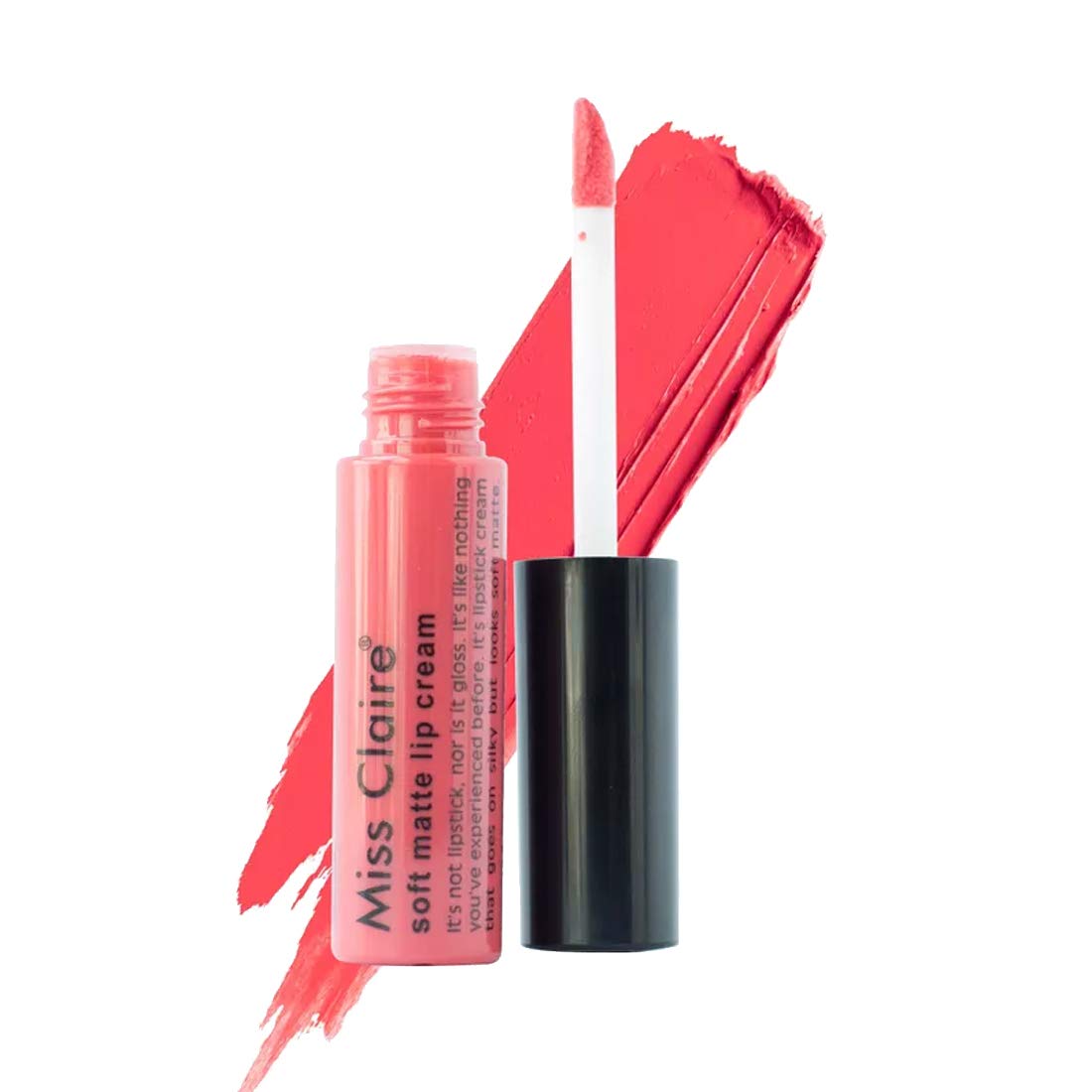 Miss Claire Soft Matte Lip Cream - Long Lasting Liquid Lipstick, Velvety Matte Finish, Hydrating Formula (Shade 46) - Perfect for Everyday Wear, Parties & Special Occasions