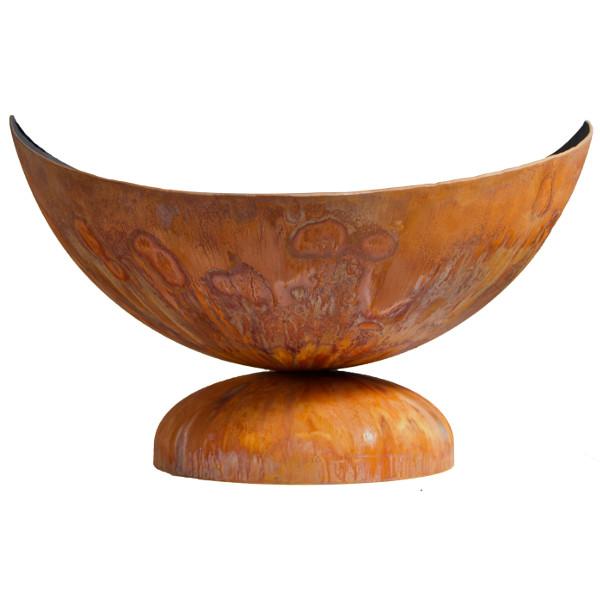 Lunar Artisan Fire Bowl - Handcrafted Outdoor Fire Pit for Backyard, Patio & Camping - Perfect for Bonfires, Gatherings & Relaxation
