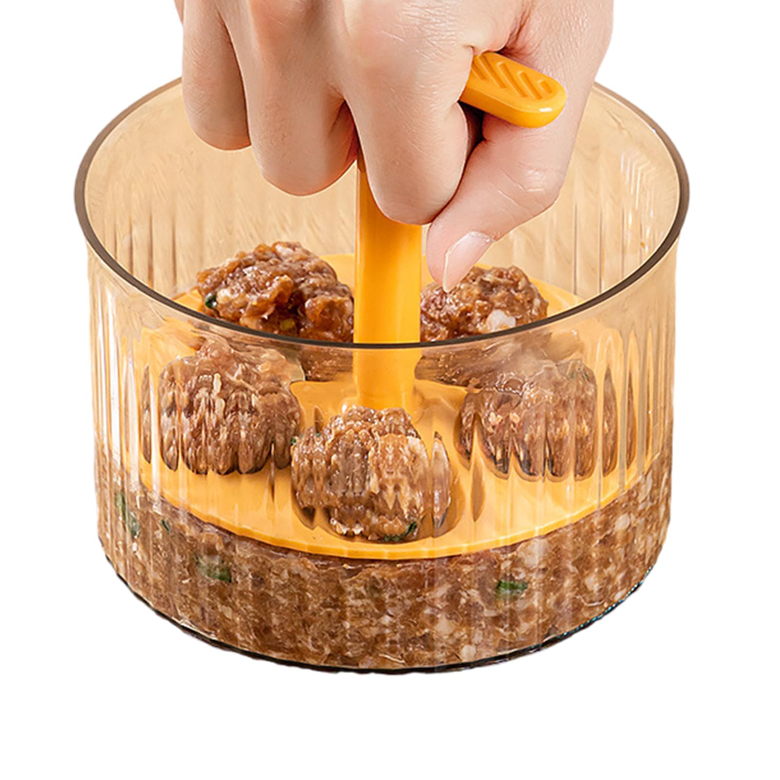 Premium Rice Ball Maker & Meatball Mold - Easy-to-Use Food Processing Tool for Homemade Sushi, Beef Balls, Fish Cakes | Perfect for Meal Prep, Party Snacks & Asian Cuisine Cooking