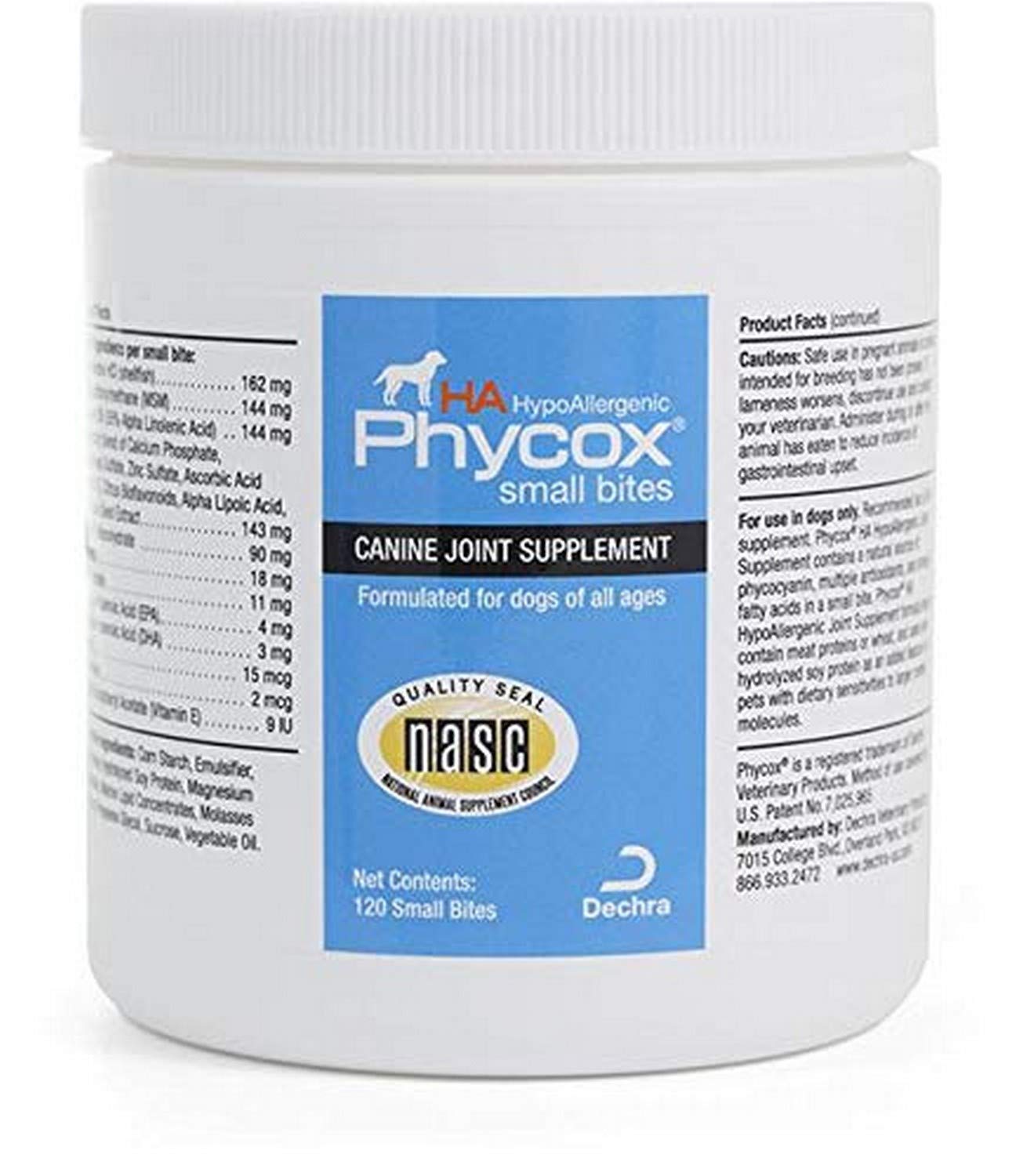 120 Count Hypoallergenic Small Bite Treats for Dogs & Cats - Perfect for Training, Rewards and Digestive Health