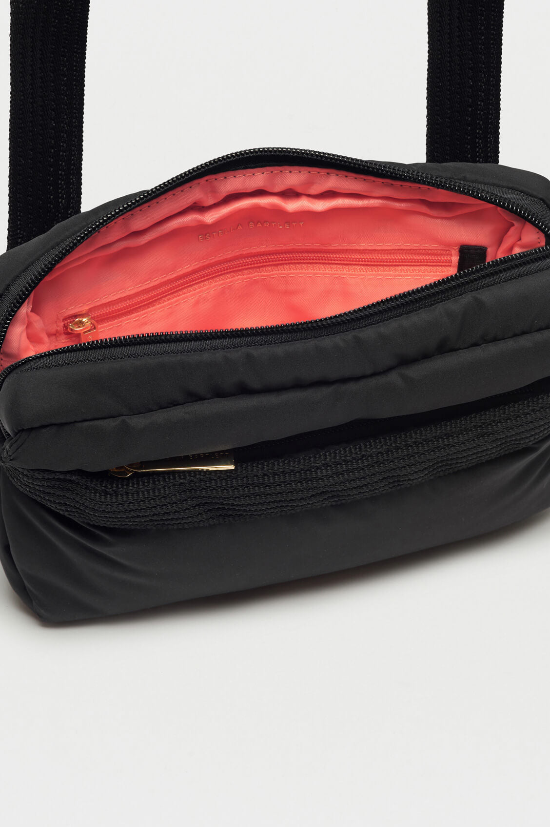 Black Recycled Nylon The Harper Sling Bag EBP4559 - Stylish Crossbody Purse for Women, Men | Perfect for Travel, Work & Everyday Use