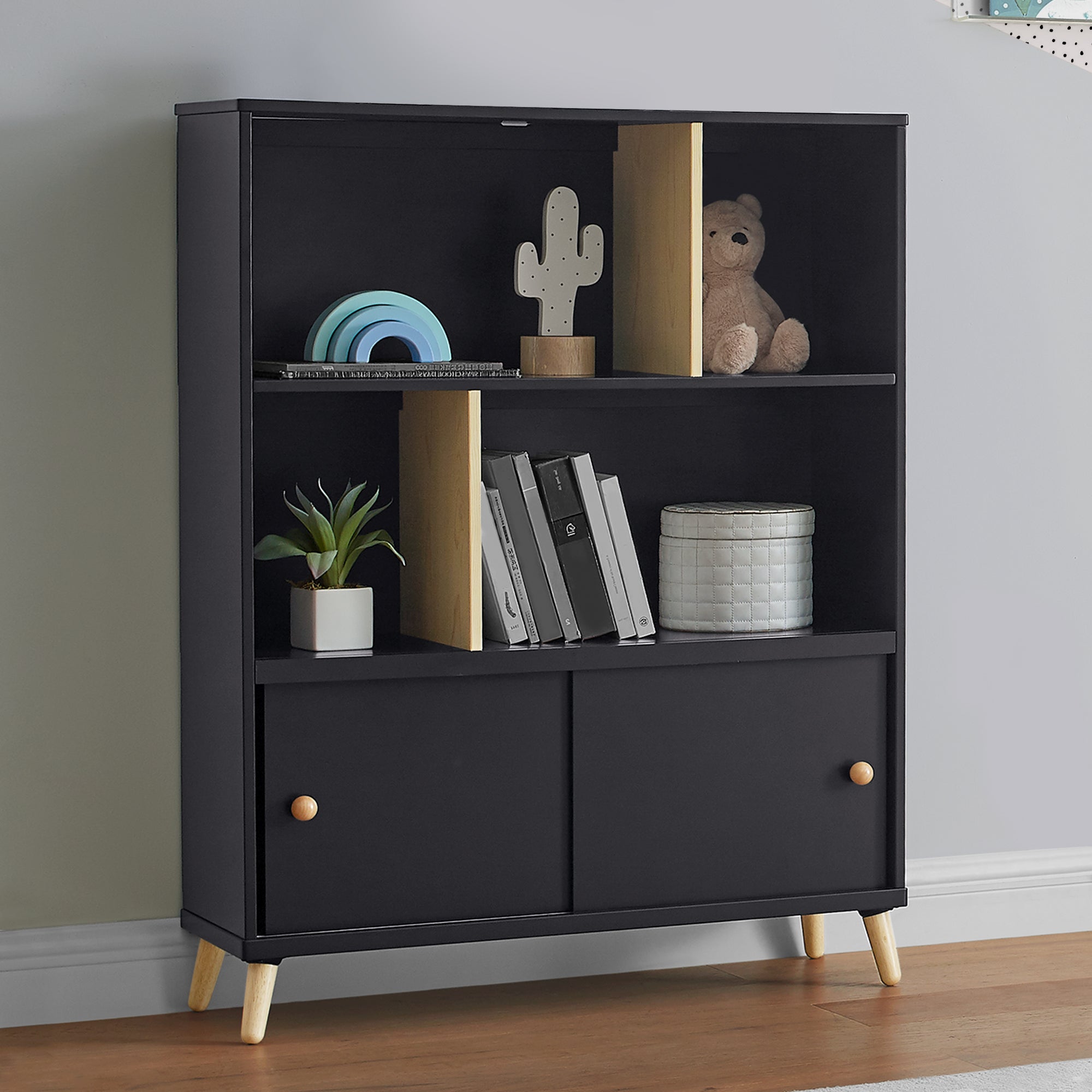 Midnight Grey with Natural (1372)