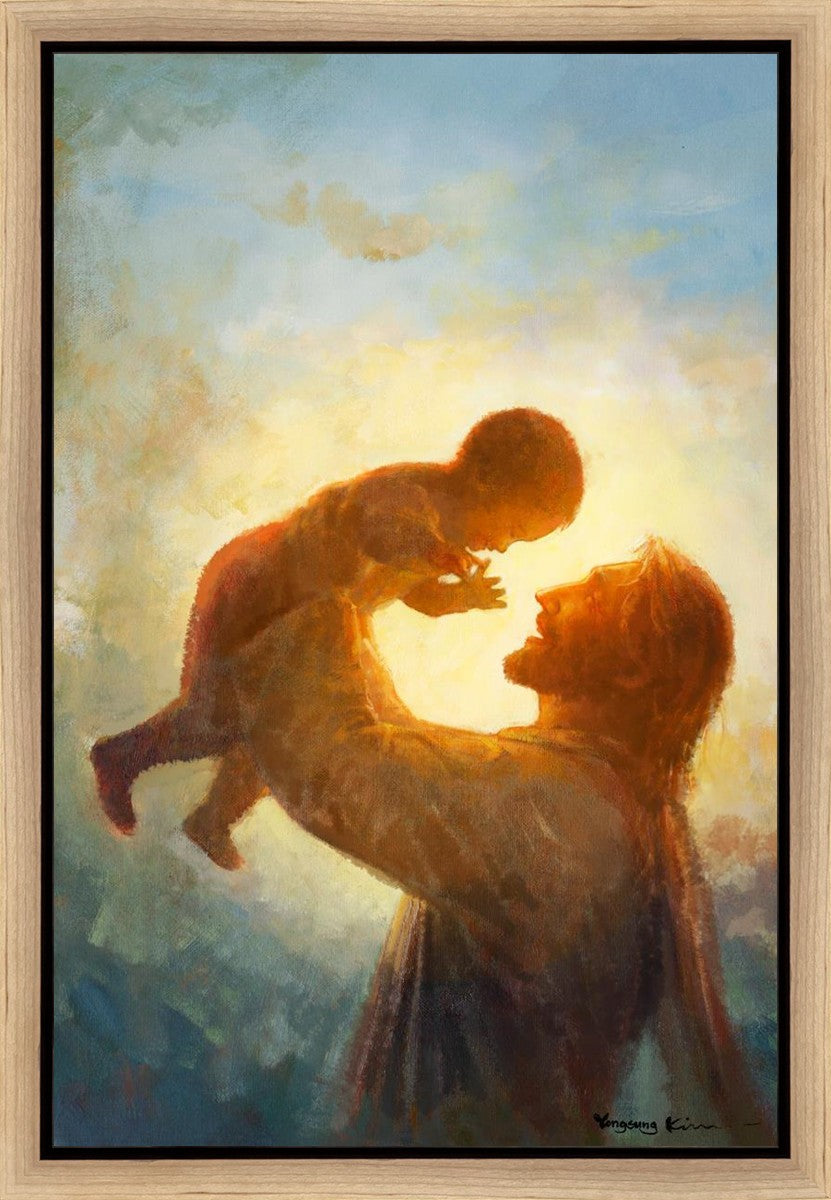 Heaven's Gift Gallery Wrap Canvas - Premium Wall Art for Home Decor, Living Room, Bedroom & Office - Perfect for Gifts & Interior Design