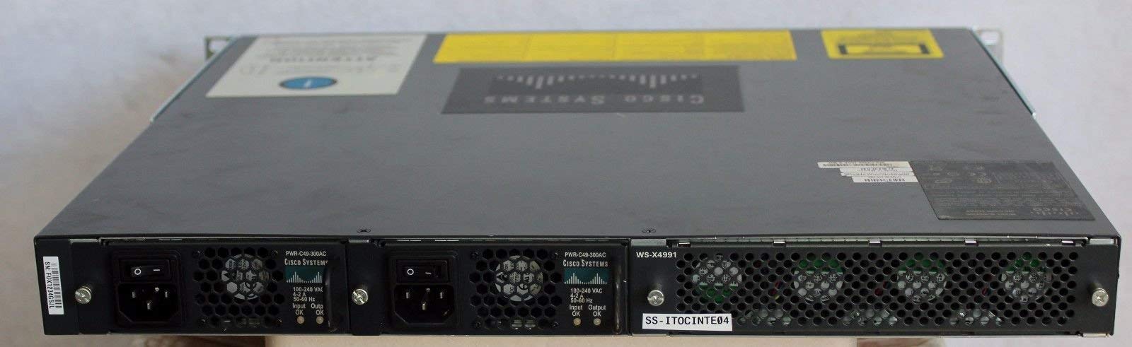 Refurbished Cisco Catalyst WS-C4948-10GE 48-Port Gigabit Ethernet Switch | High-Speed Network Switch for Data Centers, Offices & Enterprise Networks | Reliable Renewed Networking Equipment for Seamless Connectivity