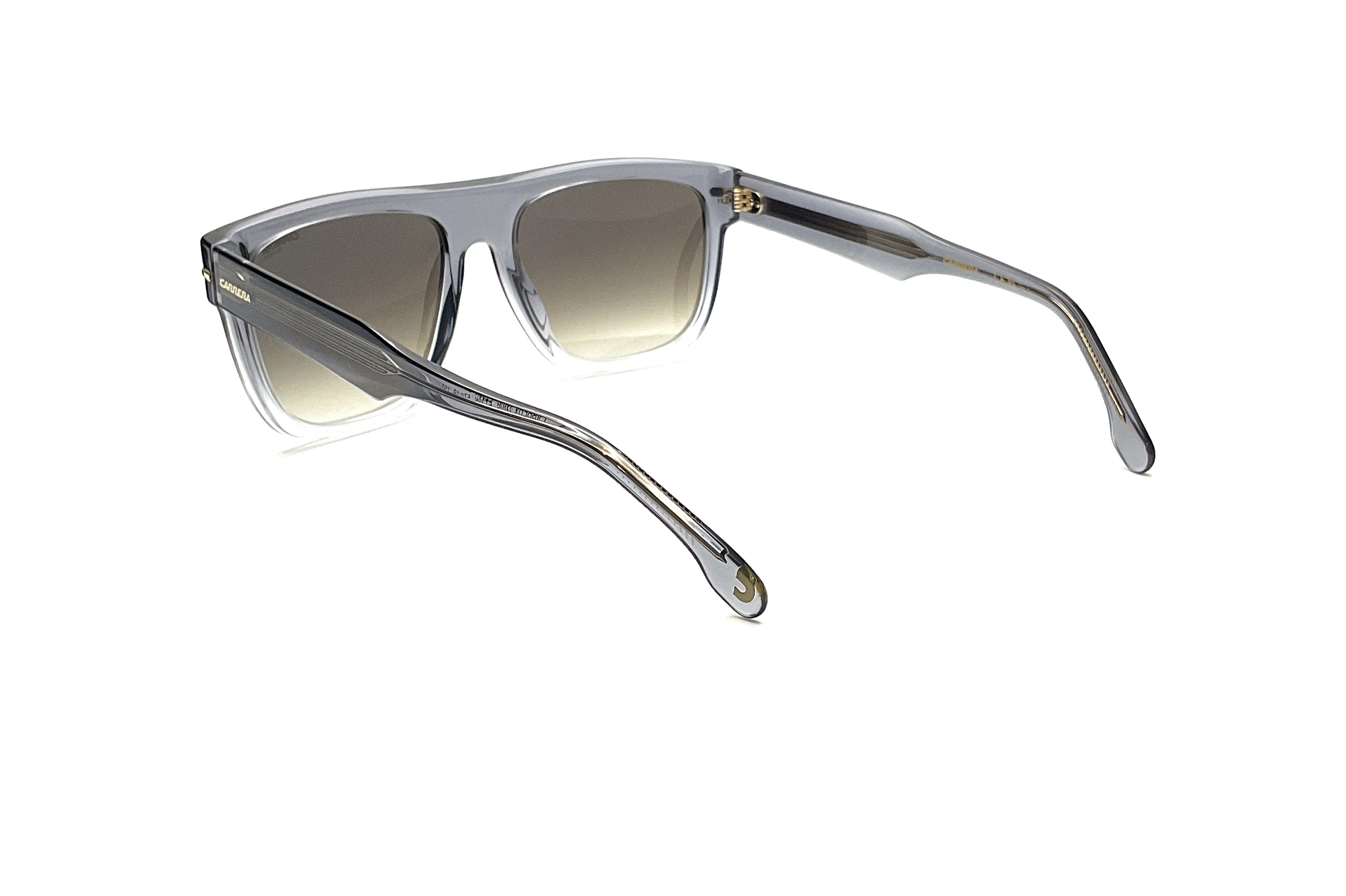 Carrera 340/S Grey Gold Sunglasses - Polarized UV Protection for Men & Women - Perfect for Driving, Running, and Outdoor Activities