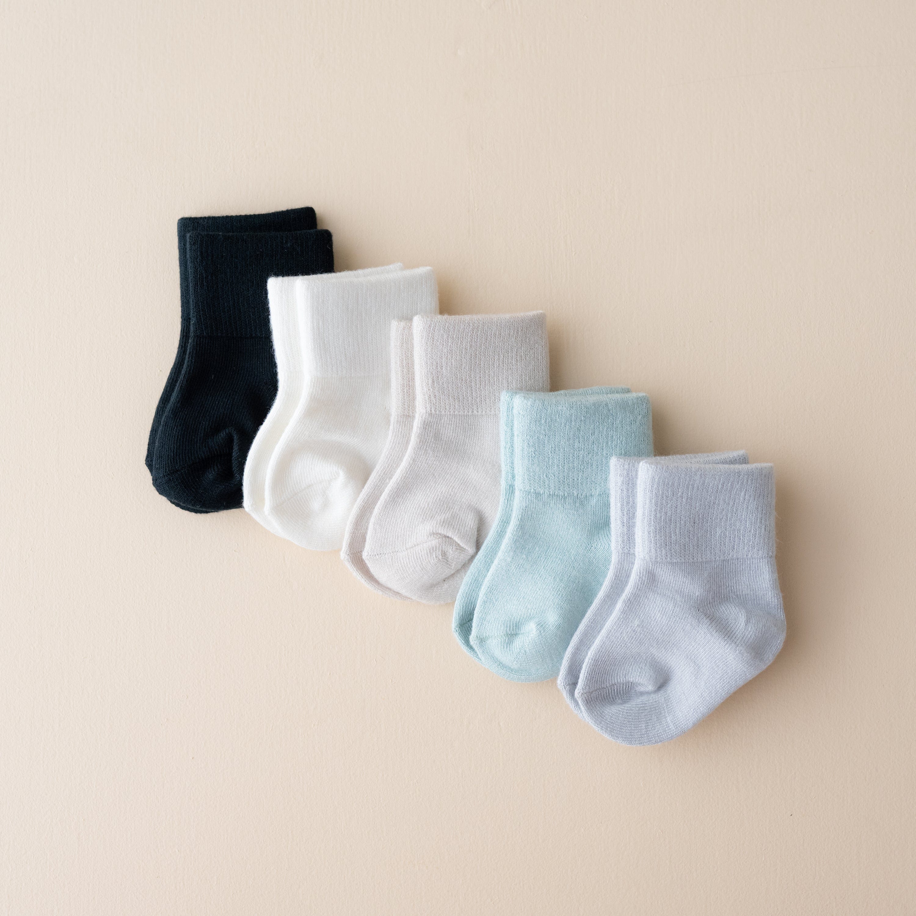 Quarter Socks 5-Pack Neutral Colors - Comfortable Ankle Socks for Men & Women - Perfect for Running, Gym, Yoga & Everyday Wear