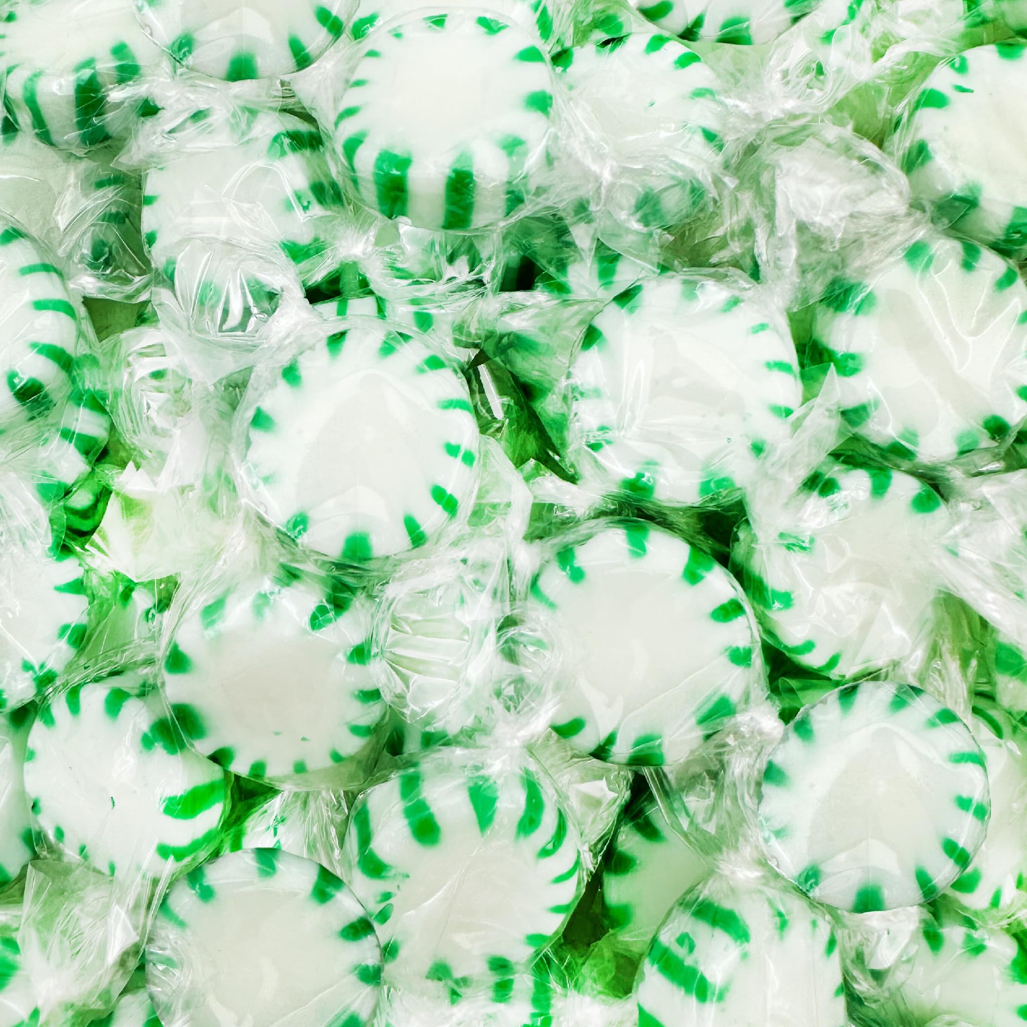 Arcor Starlight Spearmint Mints - 2 Pound Bulk Bag (Approx 150 Pieces) | Refreshing Hard Candy for Office, Travel & Home Use | Sugar-Free Breath Freshener