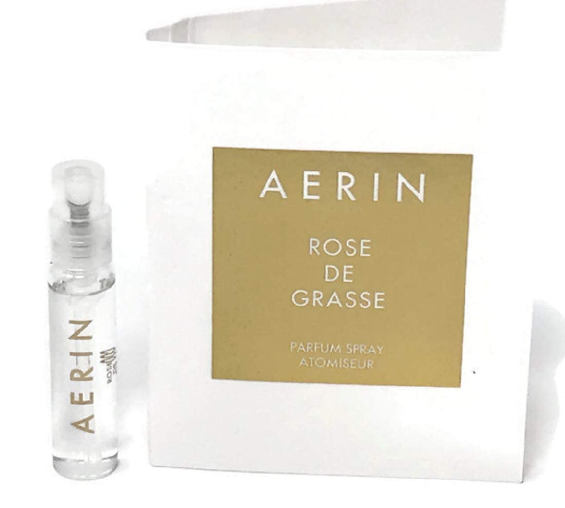 AERIN Rose de Grasse Perfume for Women - Deluxe Travel Size .07 oz - Luxury Floral Fragrance for Everyday Wear, Date Nights & Special Occasions