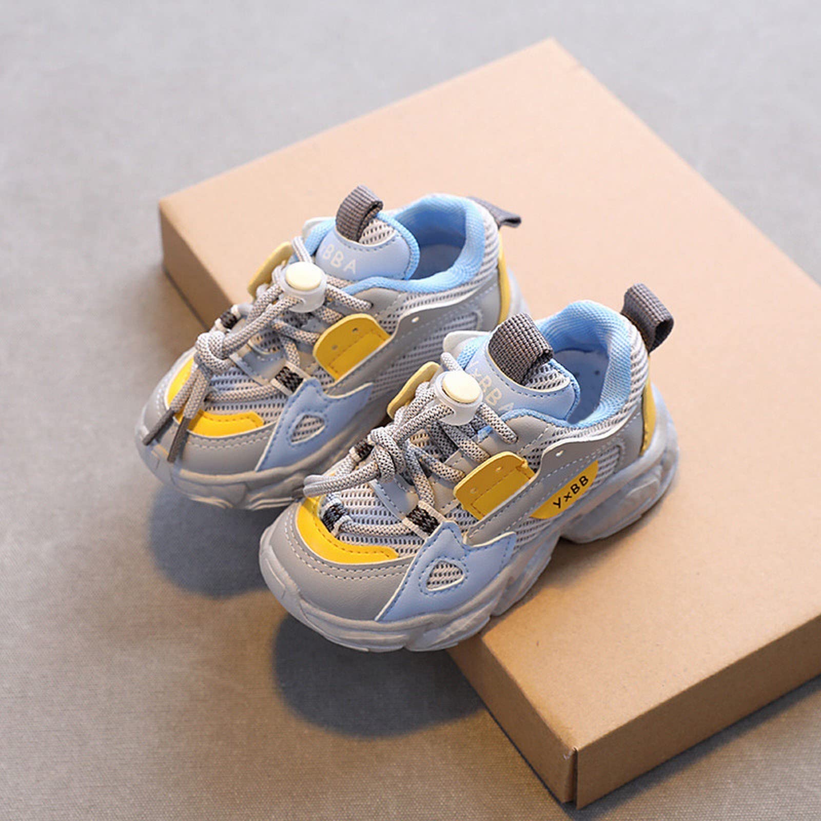**Eoailr Boys & Girls Athletic Shoes - Lightweight Sports Sneakers for Kids, First Walkers, Toddlers - Breathable Summer Casual Shoes for Outdoor Play, Running, School & Daily Activities**