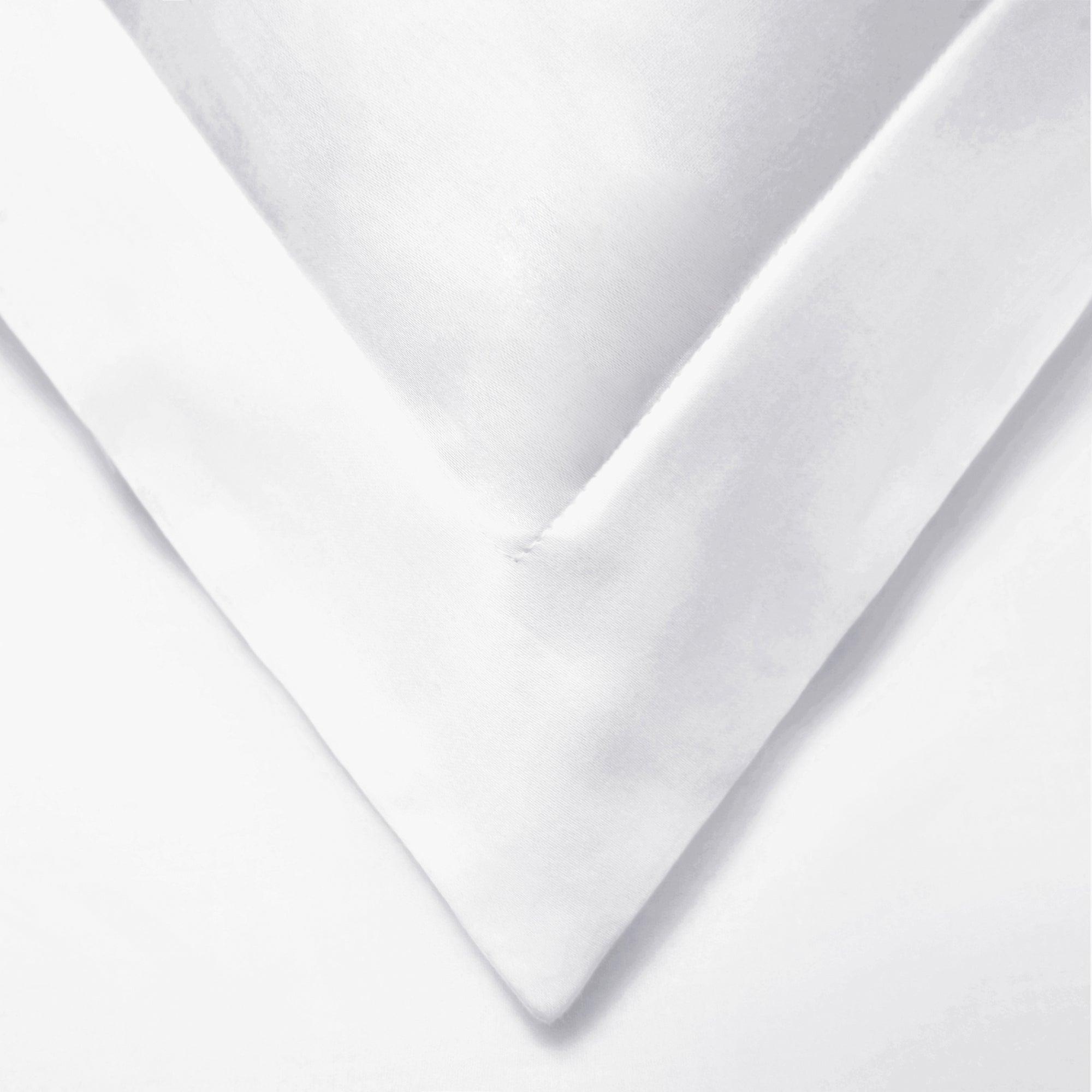 600 Thread Count Cotton Blend Solid Duvet Cover Set - King Size, Soft & Breathable Bedding Set for All Seasons - Perfect for Master Bedroom, Guest Room & Hotel Use