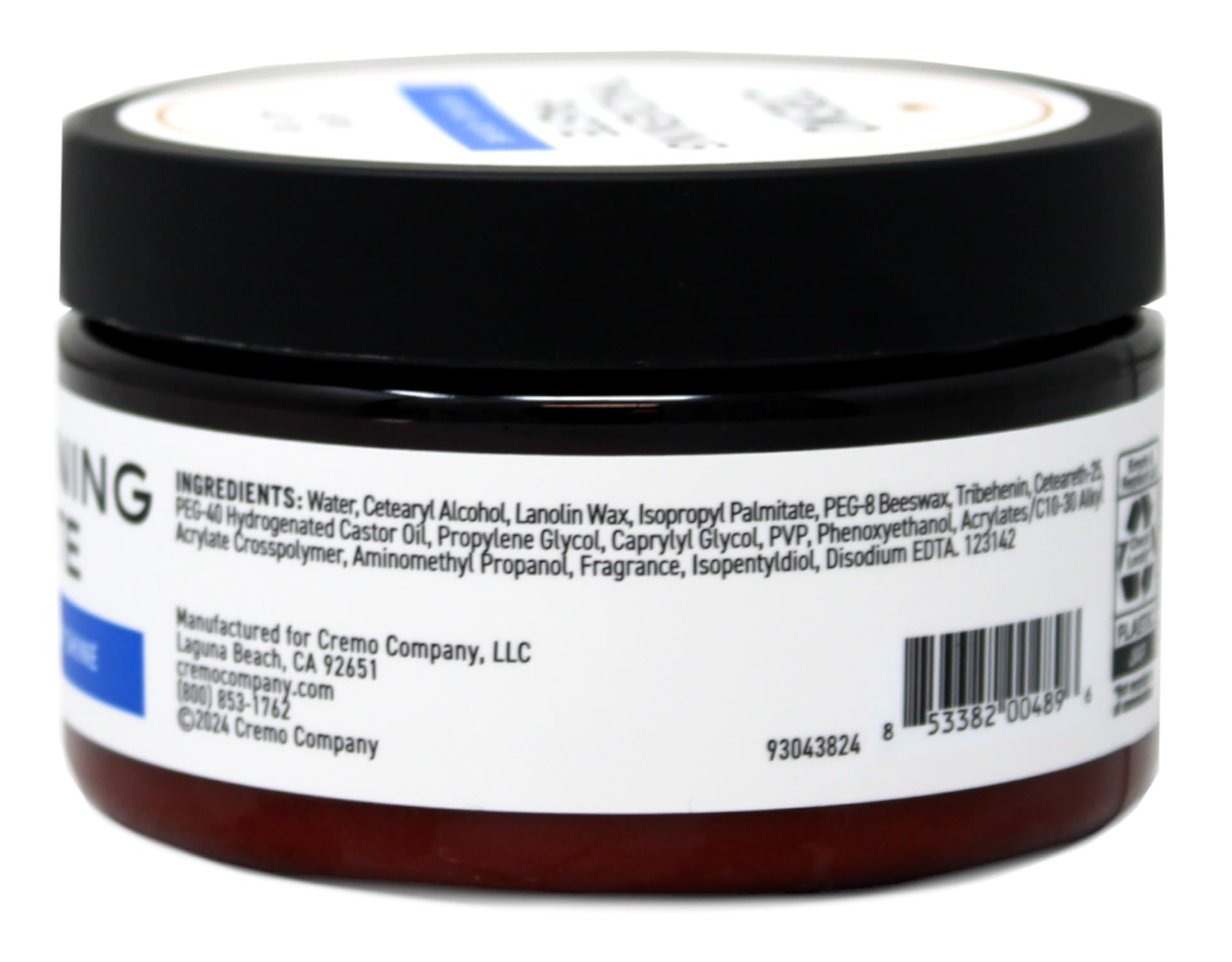 Cremo Barber Grade Hair Styling Paste - High Hold, Low Shine Texture for Men's Hairstyles | Perfect for Pompadours, Quiffs & Everyday Grooming