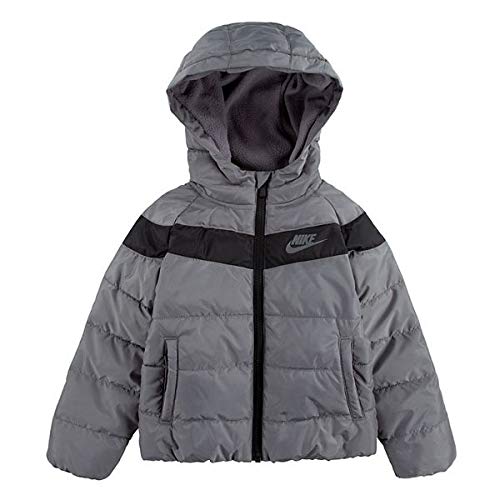 Nike Boys' Puffer Jacket - Lightweight Winter Coat for Kids, Water-Resistant & Warm - Perfect for School, Outdoor Play & Cold Weather Activities