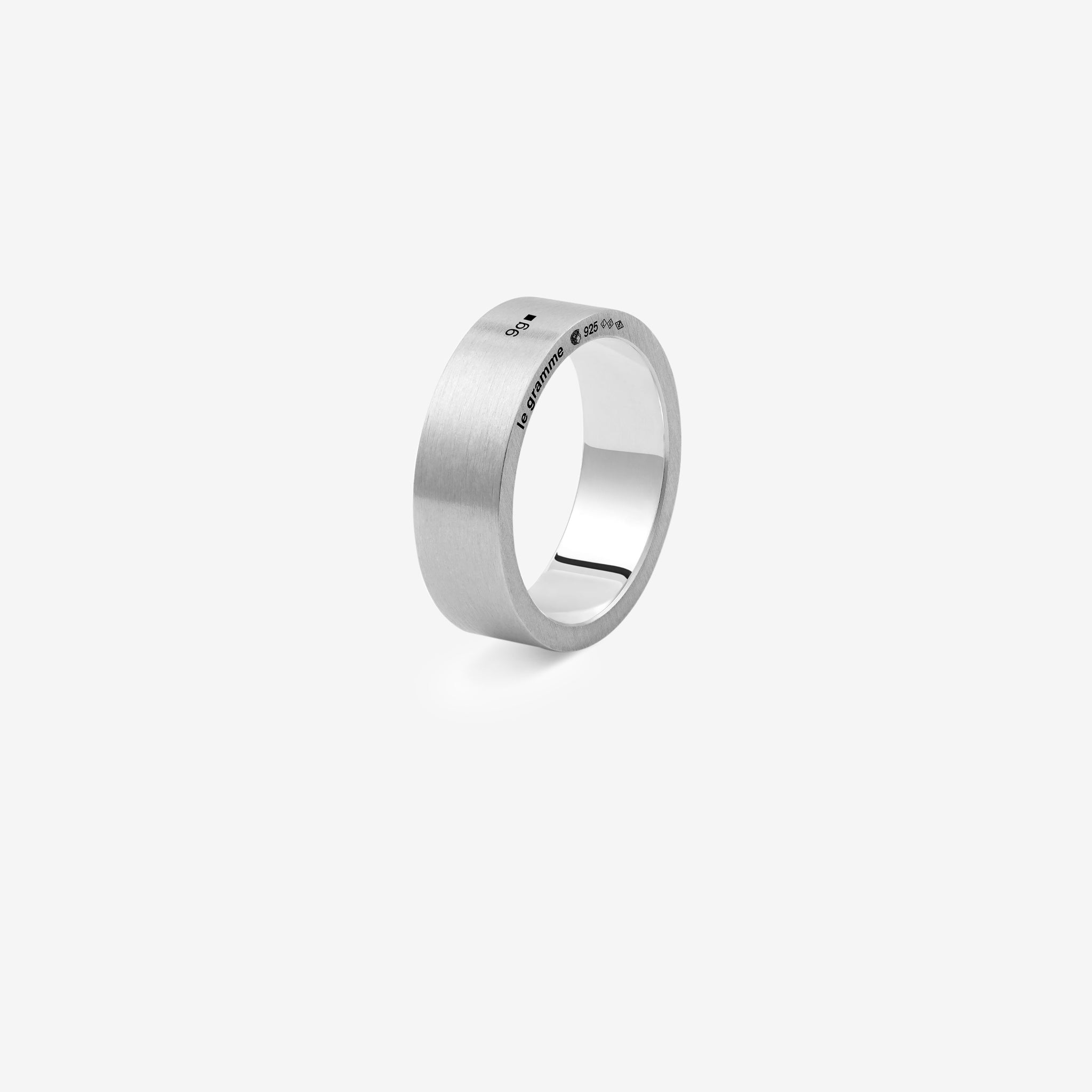9g Brushed Sterling Silver Ribbon Ring for Women - Elegant Stackable Band Jewelry Gift for Anniversary, Valentine's Day & Everyday Wear