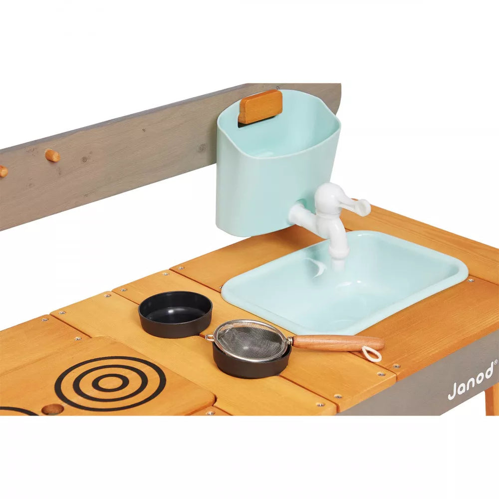 Premium Outdoor Muddy Kitchen Playset for Kids - Durable & Weather-Resistant for Backyard, Garden & Camping Adventures