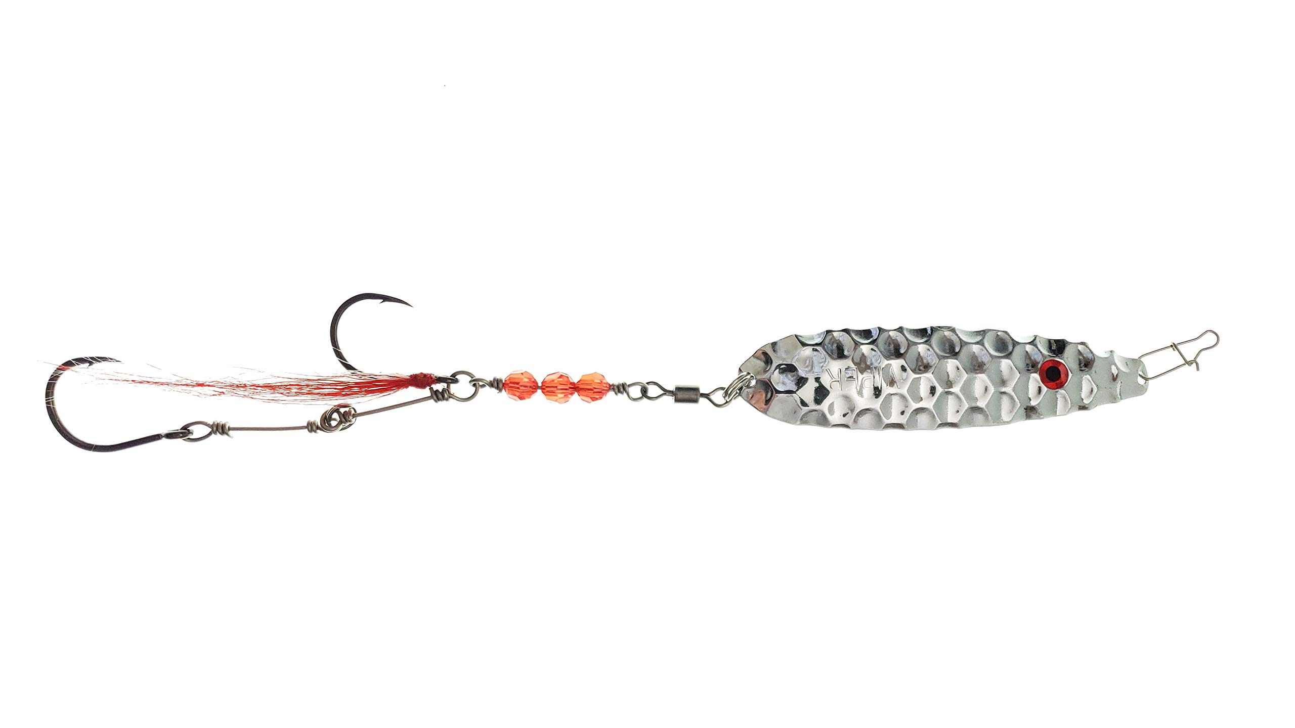 Premium SS20 Buck Tail Fishing Spoon Lure - Ideal for Bass, Trout & Walleye - Perfect for Freshwater & Saltwater Fishing Adventures