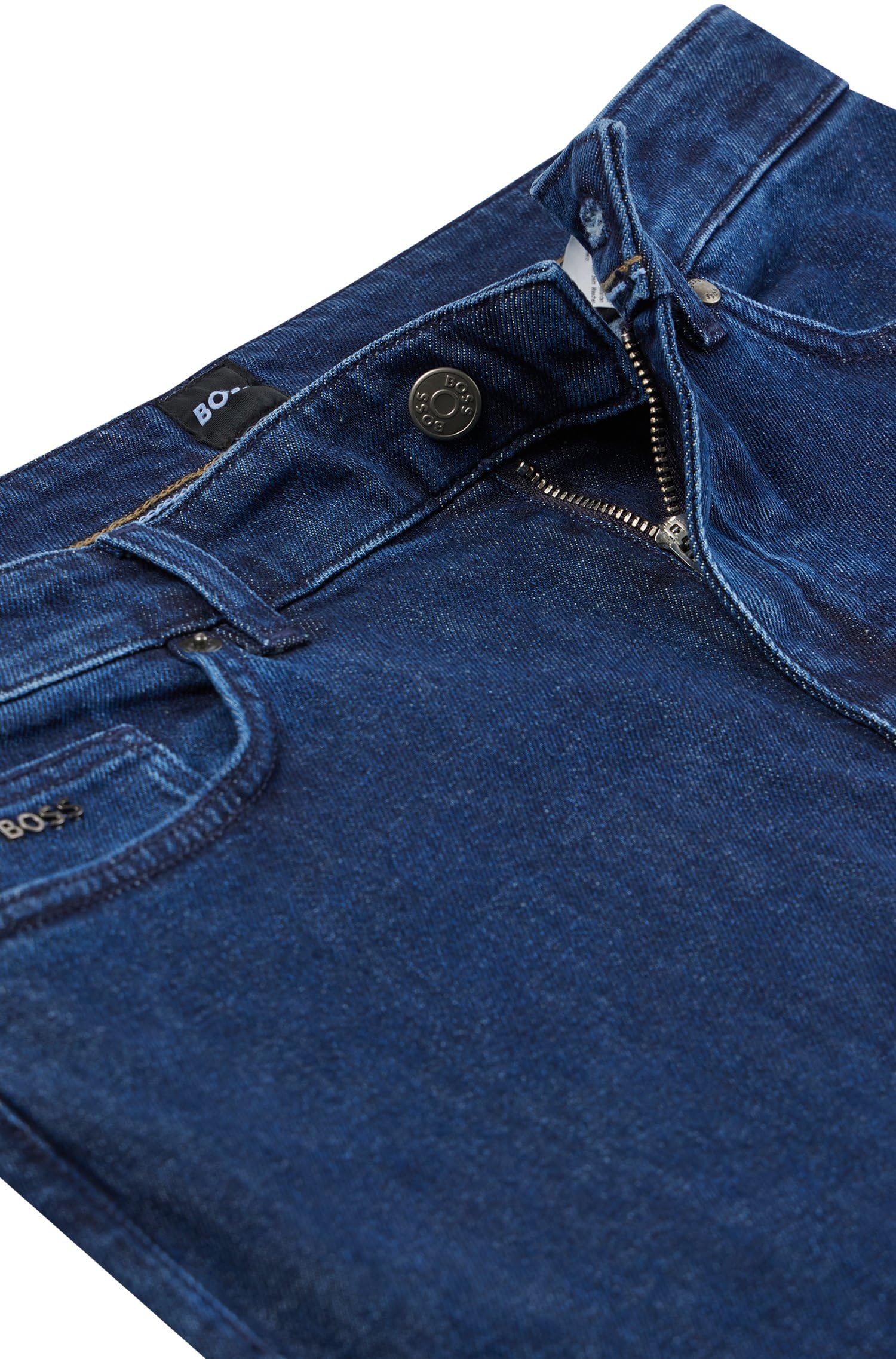 BOSS Men's Maine Regular Fit Stretch Denim Jeans - Comfortable & Stylish Casual Pants for Everyday Wear, Work & Weekend Outings