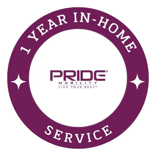Pride Jazzy Select Mid Wheel Power Chair - Electric Mobility Scooter for Adults & Seniors - Indoor/Outdoor Use for Home, Shopping & Travel
