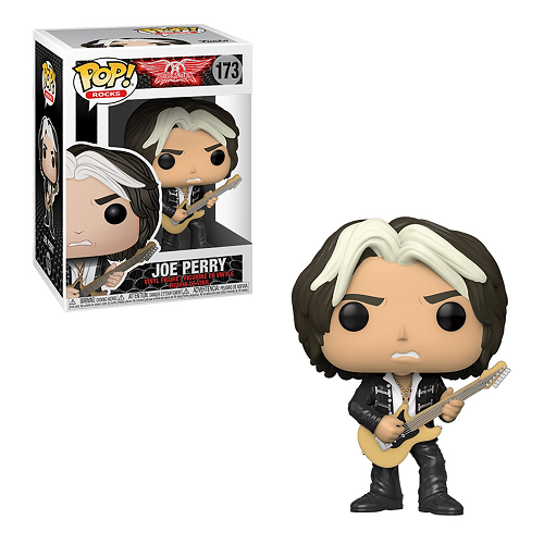 Funko Pop! AEROSMITH: Joe Perry #173 Vinyl Figure - Collectible Music Band Merchandise for Fans & Gift Ideas