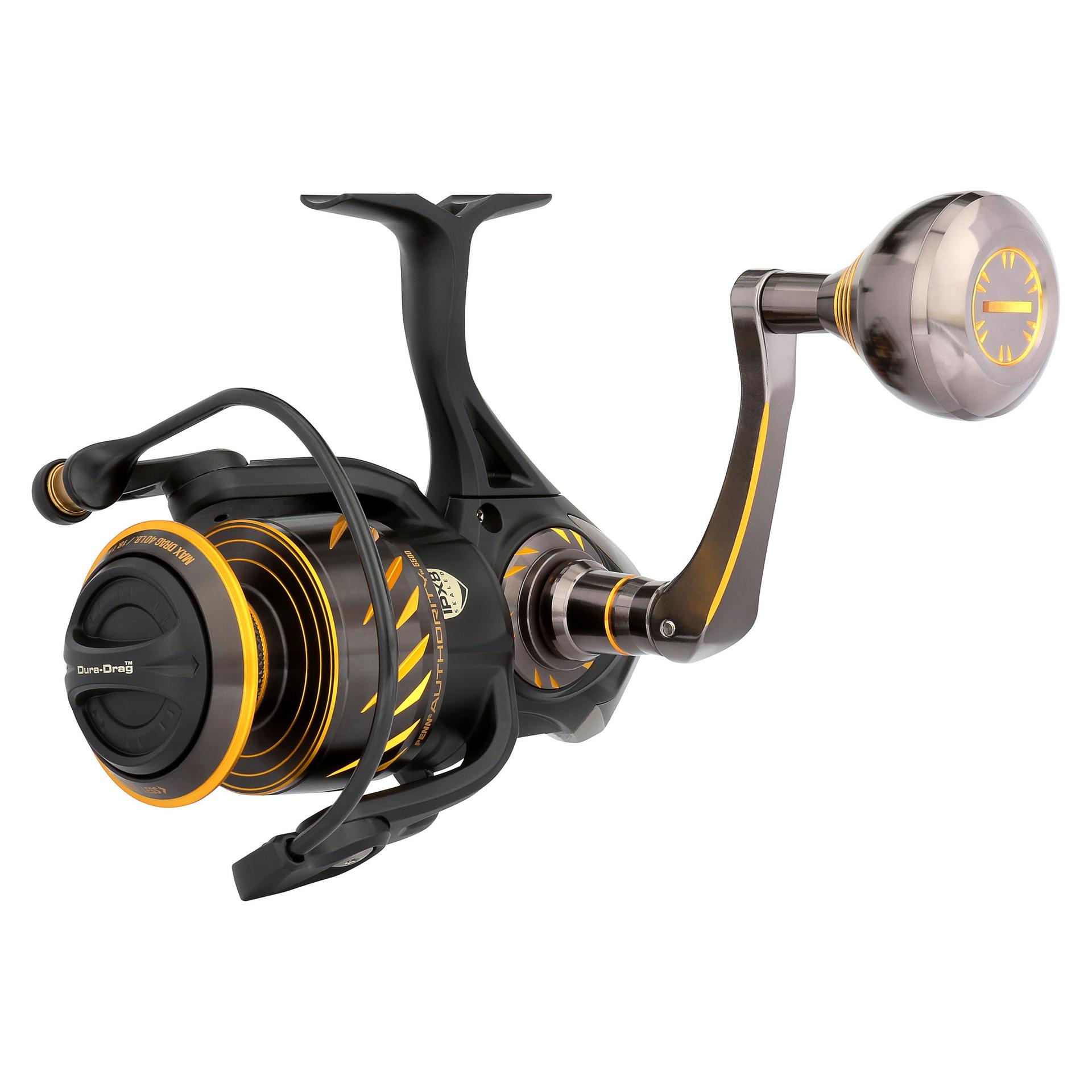 Authority® Spinning Reel - High Performance Fishing Reel for Saltwater & Freshwater | Smooth Drag System, Lightweight Design | Perfect for Bass, Trout & Surf Fishing
