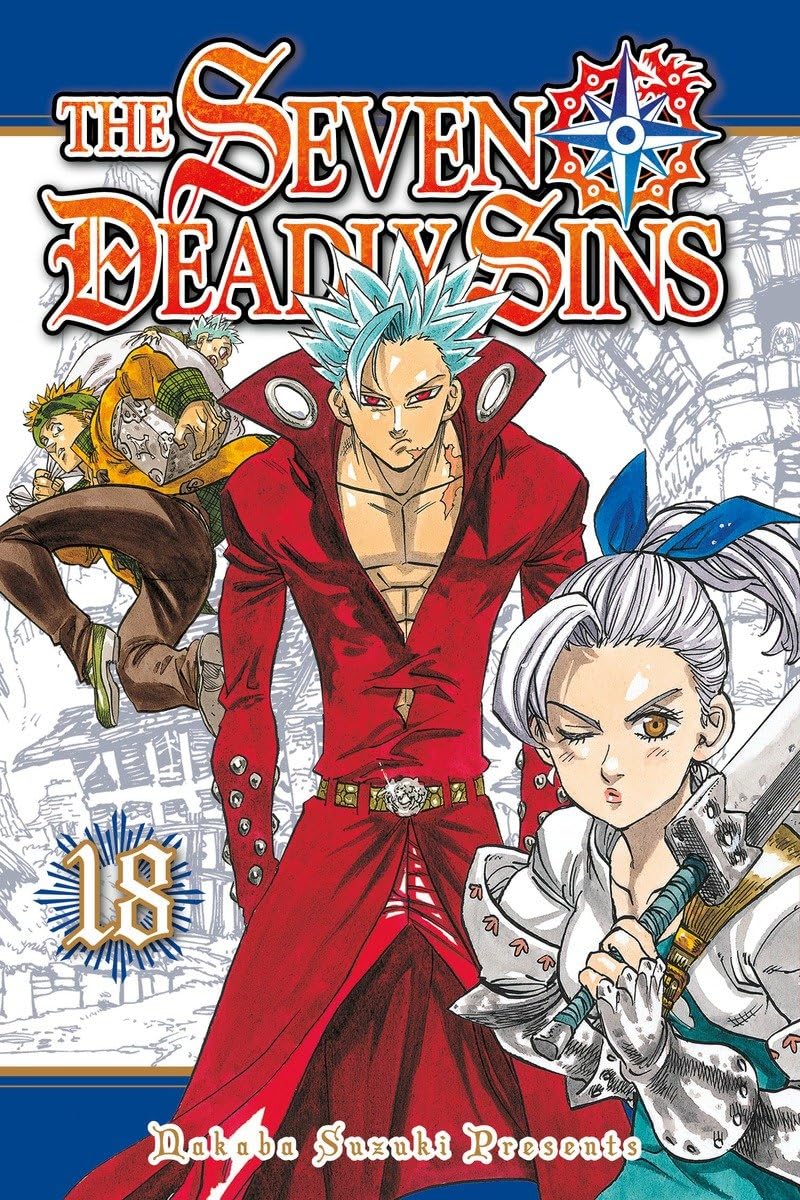 The Seven Deadly Sins Vol. 18 Manga - Action-Packed Fantasy Adventure for Anime Fans | Perfect for Collectors & Gift Giving