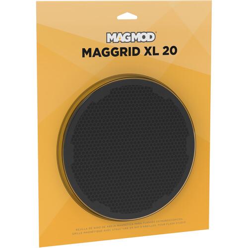 MAGMOD MagGrid XL 20 - Professional Magnetic Camera Flash Diffuser Grid for Photography - Perfect for Studio, Portrait, and Outdoor Lighting Control
