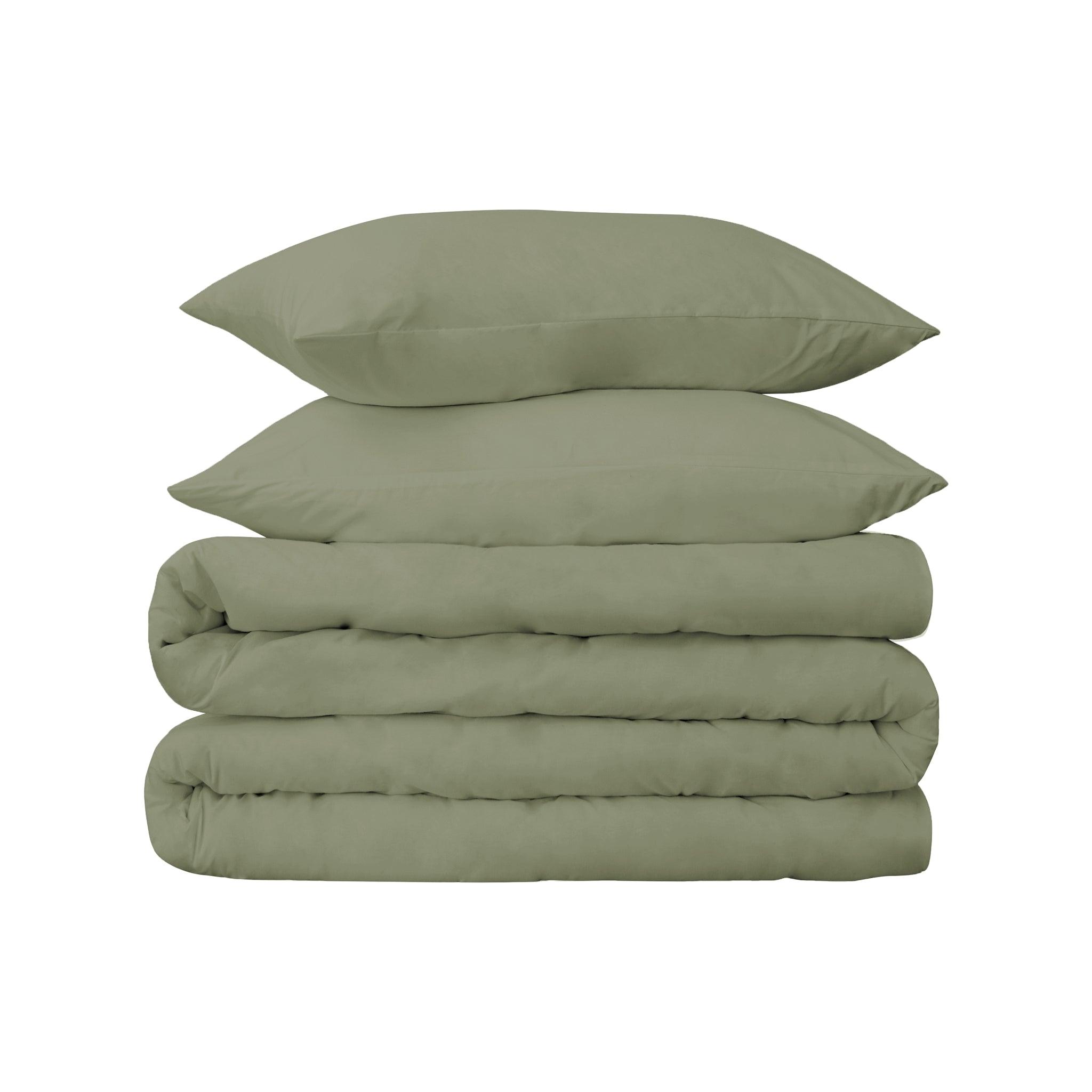 Premium Egyptian Cotton 650 Thread Count Duvet Cover Set - Ultra Soft Queen/King Size Bedding for Luxury Hotels & Master Bedrooms