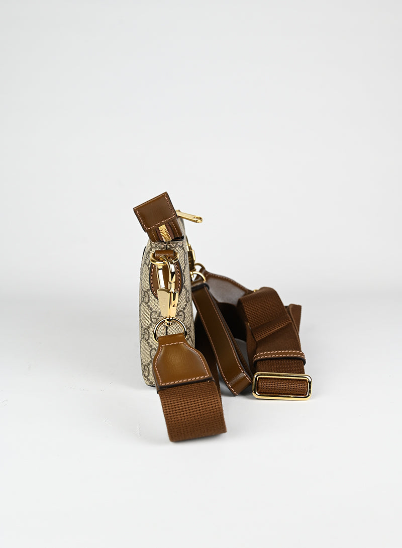 Gucci GG Monogram Beige Shoulder Bag - Luxury Designer Handbag for Women | Perfect for Work, Travel & Everyday Use