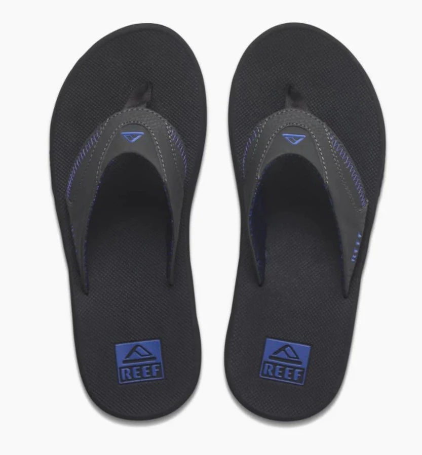 Men's Reef Fanning Raven Sandals - Comfortable Beach & Outdoor Walking Shoes for Summer Vacations