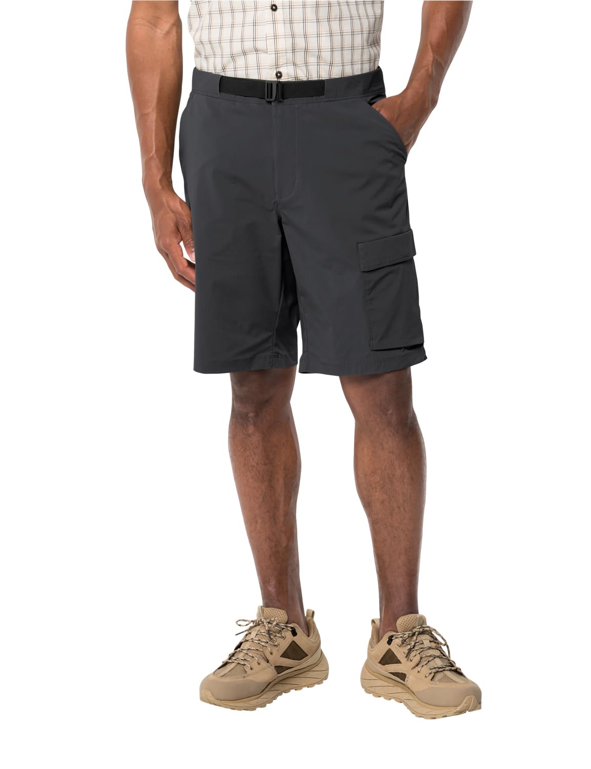 Jack Wolfskin Men's Hiking Shorts - Breathable Quick-Dry Outdoor Shorts for Hiking, Camping & Travel | Lightweight & Durable Performance Shorts